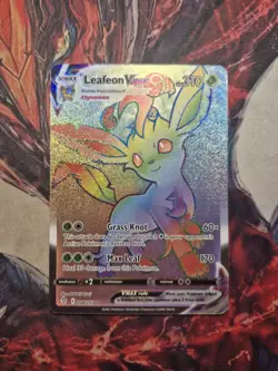 Leafeon VMAX (Secret) 204/203 SWSH07: Evolving Skies - Pokemon Card - NM/MINT - Image 1