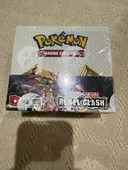 Pokemon Rebel Clash Booster Sword and Shield Trading Card Box Factory Sealed 820650816819 - Image 1