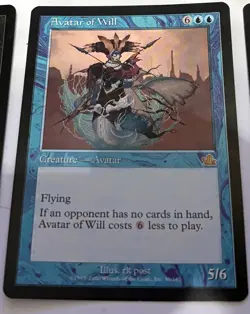 Avatar of Will Prophecy set, Blue Rare MAGIC THE GATHERING card - Image 1