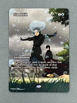 Standstill MTG Avatar: The Last Airbender Eternal Hand Painted Altered Art Tentz - Image 1