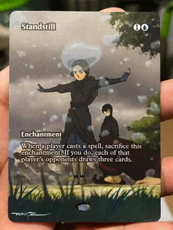 Standstill MTG Avatar: The Last Airbender Eternal Hand Painted Altered Art Tentz - Image 2