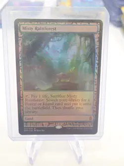 Mtg Misty Rainforest 025/045 Foil NM - Image 2