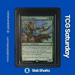 2021 MAGIC: THE GATHERING KALDHEIM COMMANDER #014 WOLVERINE RIDERS - Image 1