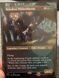 MTG Beledros Witherbloom (Borderless) NM Regular - Image 1