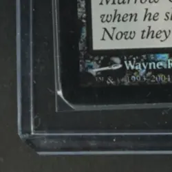 2004 MAGIC: THE GATHERING CHAMPIONS OF KAMIGAWA #124 MARROW-GNAWER FOIL - Image 4