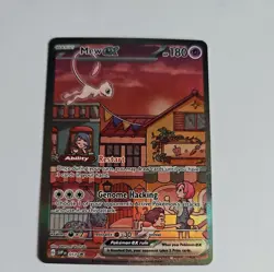 Mew ex SVP053 Scarlet & Violet 151 Special Illustration Promo Pokemon Card - Image 1