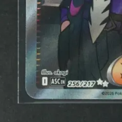 2026 POKEMON ASCENDED HEROES #256/217 BOSS'S ORDERS [CORBEAU] FA ULTRA RARE - Image 4