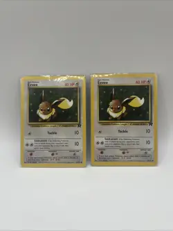 Pokemon Jungle Eevee 51/64 And Team Rocket Eevee 55/82 (Lot Of 6) - Image 2