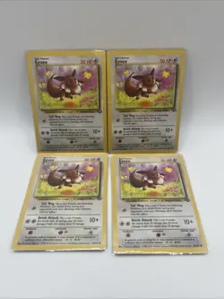 Pokemon Jungle Eevee 51/64 And Team Rocket Eevee 55/82 (Lot Of 6) - Image 4