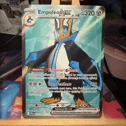 Empoleon ex 114/094 Phantasmal Flames Full Art Holo Ultra Rare Pokemon TCG MINT - Image 1