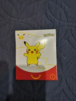 pokemon cards mcdonalds 2021 toy sealed - Image 1