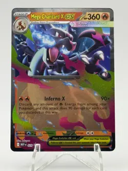 Mega Charizard X Ex Pokemon MEP 029 Black Star Promo Mint/NM - Image 1