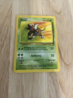 Pokemon TCG Pinsir Base Set 2 29/130 Regular Unlimited Rare - Image 2