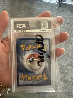 Pokemon Suicune GX PSA 10 Autographed Holo 60/214 Lost Thunder Ultra Rare TCG - Image 2