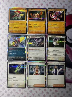 Pokemon TCG Scarlet & Violet Base Set Holo Rare Complete Set 21 Cards - Image 2