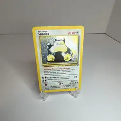 Pokemon TCG Snorlax Jungle 11/64 Holo Rare Unlimited HP - Image 1