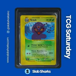 2002 POKEMON EXPEDITION SET #3/165 ARBOK REVERSE HOLO - Image 1