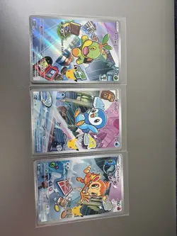 Pokemon TCG First Partner Illustration Collection Series 1 Gen 4 Sinnoh Starters - Image 3
