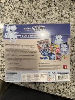 Pokemon TCG Sword & Shield Chilling Reign Elite Trainer Box Sealed New FREE SHIP 820650808630 - Image 2