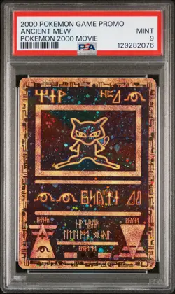 2000 POKEMON GAME MOVIE POKEMON 2000 MOVIE ANCIENT MEW PSA 9 - Image 1