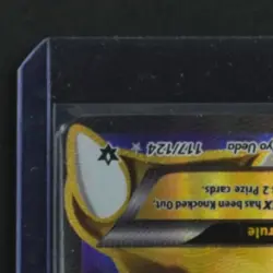 2016 POKEMON XY FATES COLLIDE #117/124 ALAKAZAM EX ULTRA RARE - Image 3
