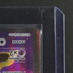 2016 POKEMON XY FATES COLLIDE #117/124 ALAKAZAM EX ULTRA RARE - Image 5