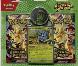 Pokemon TCG Ascended Heroes 2-Pack Blister | Erika’s Tangela Promo | New Sealed - Image 2
