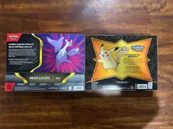 Pokemon TCG Pikachu v Shining Fates/Mega Latias ex Box Lot Brand New (Lot of 2) - Image 2