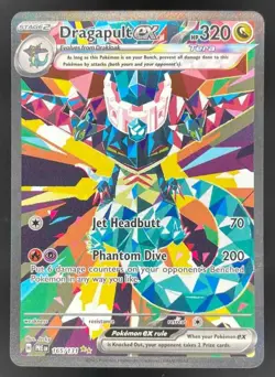 2025 Pokemon Prismatic Evolutions #165/131 Dragapult ex - Image 1