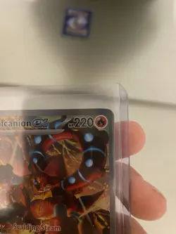 pokemon Volcanion Ex 182/159 Journey Together Special Illustration Rare SIR - Image 4
