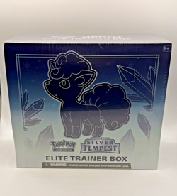 Pokemon Elite Trainer Box Sword & Shield Silver Tempest Alolan Vulpix Lugia 2022 - Image 1