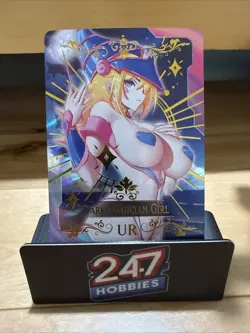 DARK MAGICIAN GIRL Yu-Gi-Oh! UR Goddess Story Anime Waifu Card Girl Foil Doujin - Image 3