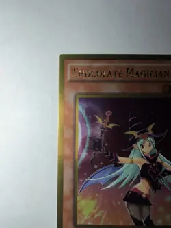 Yu-Gi-Oh Chocolate Magician Girl MVP1-ENG52 Gold Rare 1st Edition - Image 4