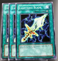 x3 Lightning Blade - RP02-EN032 - Common - Unlimited Edition Yugioh NM - Image 1