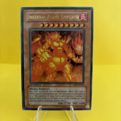 Infernal Flame Emperor sd3-en001 1st Edition (MP) Ultra Rare Yu-Gi-Oh! - Image 1