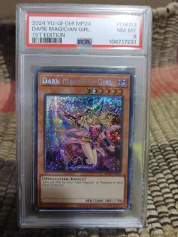 Yu-Gi-Oh! Dark Magician Girl (Alternate Art) MP24-EN053 1st Ed PSA 8 MINT - Image 1