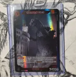 Godzilla Card Game Godzilla (1954) Godzilla vs Godzilla #EBP01-004-SR - Image 3