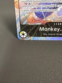 One Piece OPTCG English Monkey D. Luffy Alt Art Leader OP15-098 L* - Image 5