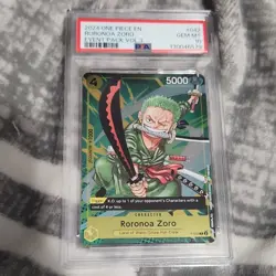 2024 Roronoa Zoro P-042 Foil Promo One Piece CCG Event Pack Vol.3 PSA 10 - Image 1