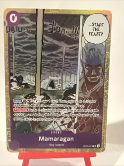 One Piece TCG Mamaragan OP15-078 Adventure On Kami's Island Super Rare - Image 1