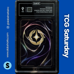 2025 DISNEY LORCANA PROMO STORE CHAMP. #5/P3 MALEFICENT MONSTROUS DRAGON TAG 9 - Image 2