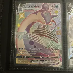Pokemon TCG Shiny Holo Lot 9 Cards Shiny Cramorant V Toedscruel EX Zacian Crobat - Image 4