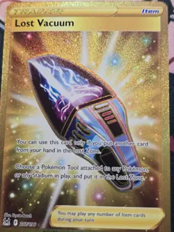 Lost Vacuum 217/196 NM Lost Origin Gold Pokemon Card Lp - Image 2
