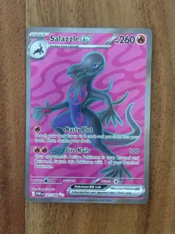 Pokemon TCG Salazzle 101/088 Perfect Order Ultra Rare NM Card - Image 1