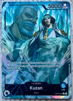 Kuzan OP12-040 Leader Special One Piece Card English Near Mint - Image 1