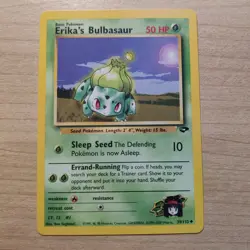 Erika's Bulbasaur 39/132 - VLP Gym Challenge - 2000 WOTC Pokemon TCG Card - Image 1