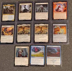 Magic: The Gathering Wizards of the Coast 11 Card Lot Brago, Sephara, Rionya - Image 1