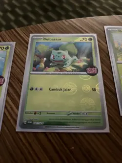 RARE Pokemon 151 Choki Choki Promo Card Complete Set - Image 3