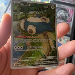 Pokemon Snorlax 051 Sv: Scarlet & Violet 151 ETB Black Star Promo Card - Image 3