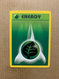 Grass Energy 129/132 Gym Challenge - Pokemon Card - NM/Mint - Image 1